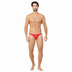 Generic Men's Cotton Ultra Soft Briefs Underwear (Red)