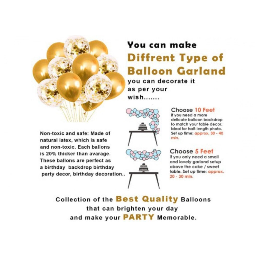 लड़कों या लड़कियों के लिए सामान्य द्वितीय जन्मदिन सजावट की वस्तुएं (सुनहरे रंग की)