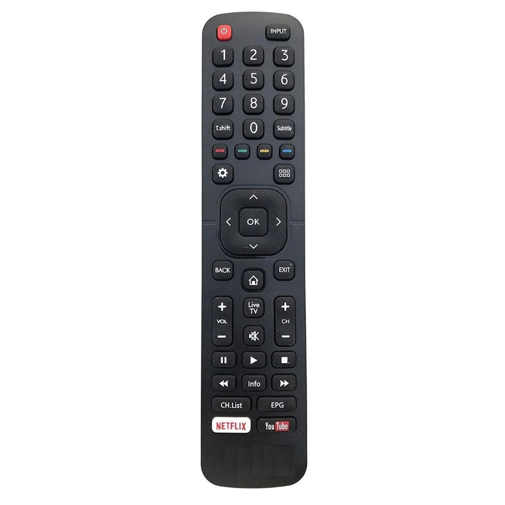 YouTube और Netflix के साथ सामान्य रिमोट (वॉयस कमांड नहीं), Marq LCD/LED TV रिमोट के साथ संगत (केवल बिल्कुल समान रिमोट ही काम करेगा)