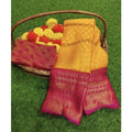  Women's Viscose Rayon Printed Saree With Unstitched Blouse (Green)