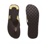 Generic Unisex Rubber Comfortable Orthopedic Doctor Slipper and Flip Flops (Brown)