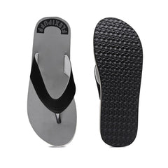 बेहतरीन आराम के लिए जेनेरिक यूनिसेक्स रबर पुरुषों की चप्पलें (ग्रे)