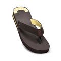  Unisex Rubber Comfortable Orthopedic Doctor Slipper and Flip Flops (Brown)