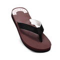  Unisex Rubber Comfortable Orthopedic Doctor Slipper and Flip Flops (Maroon)