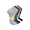  5 Pairs Unisex Casual Cotton Blended Printed Ankle length Socks (Assorted)