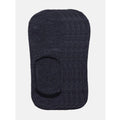  5 Pairs Unisex Casual Cotton Blended Solid No-show Socks (Dark Grey)