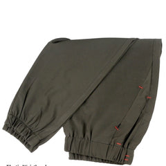 जेनरिक मेन्स पॉलिएस्टर सॉलिड ट्रैक पैंट-लोअर (डार्क ग्रीन)