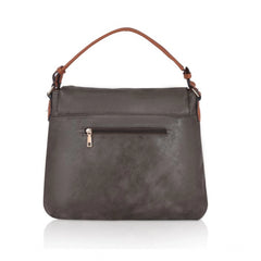 जेनरिक महिलाओं का फॉक्स लेदर सॉलिड स्लिंग बैग (हरा)