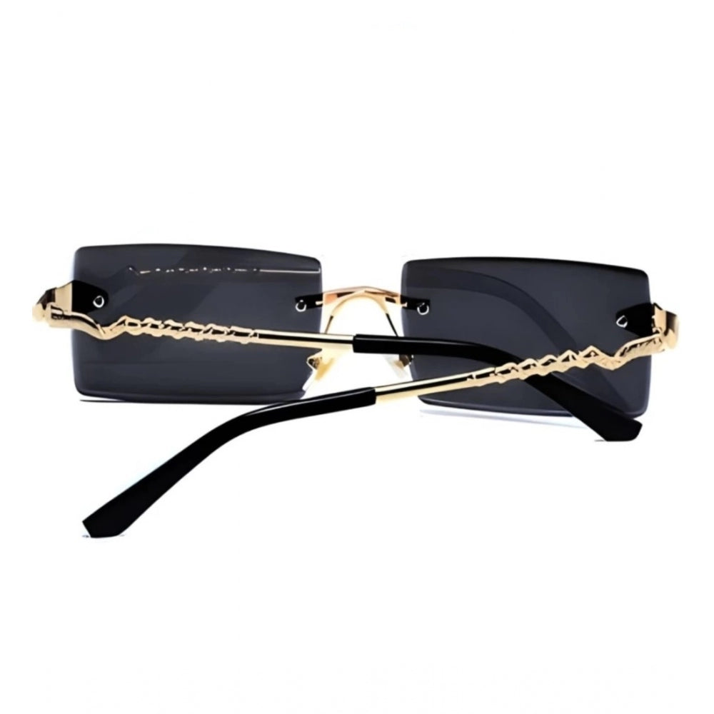 जेनेरिक क्लासिक यूनिसेक्स यूवी400 प्रोटेक्शन सनग्लास (काला)