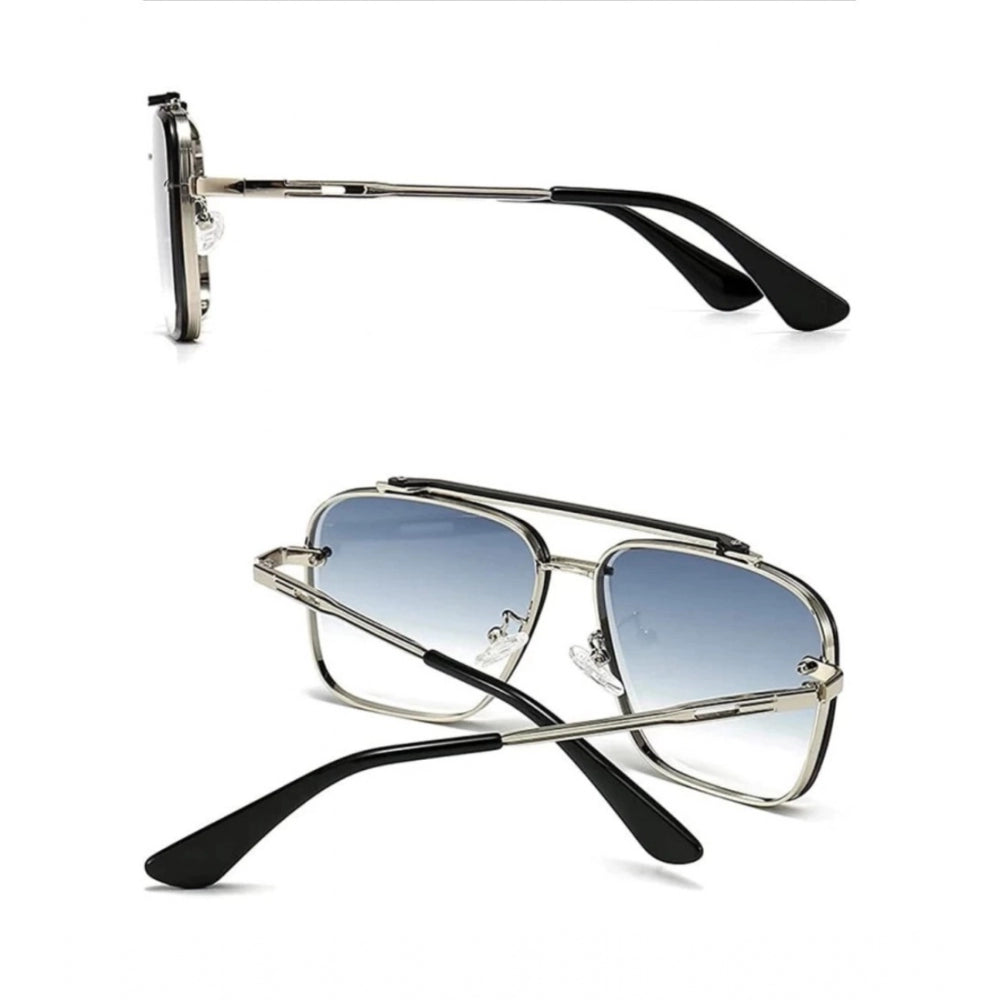 जेनेरिक क्लासिक यूनिसेक्स यूवी400 प्रोटेक्शन सनग्लास (नीला)