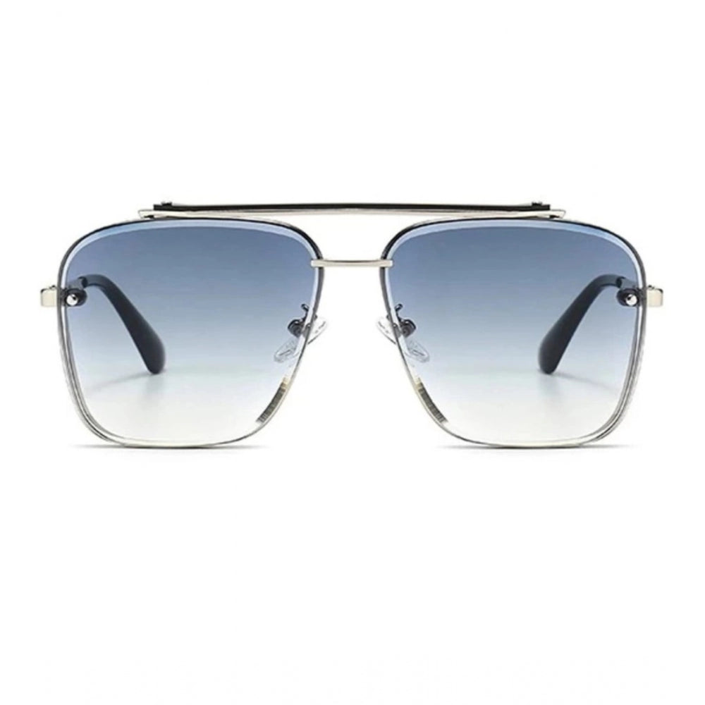 जेनेरिक क्लासिक यूनिसेक्स यूवी400 प्रोटेक्शन सनग्लास (नीला)