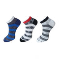  3_Pair Set Unisex Casual Cotton Printed Ankle Length Socks (Multicolor)