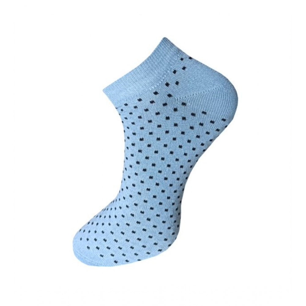 Generic 3_Pair Set Unisex Casual Cotton Printed Ankle Length Socks (Multicolor)