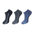  3_Pair Set Unisex Casual Cotton Printed Ankle Length Socks (Multicolor)