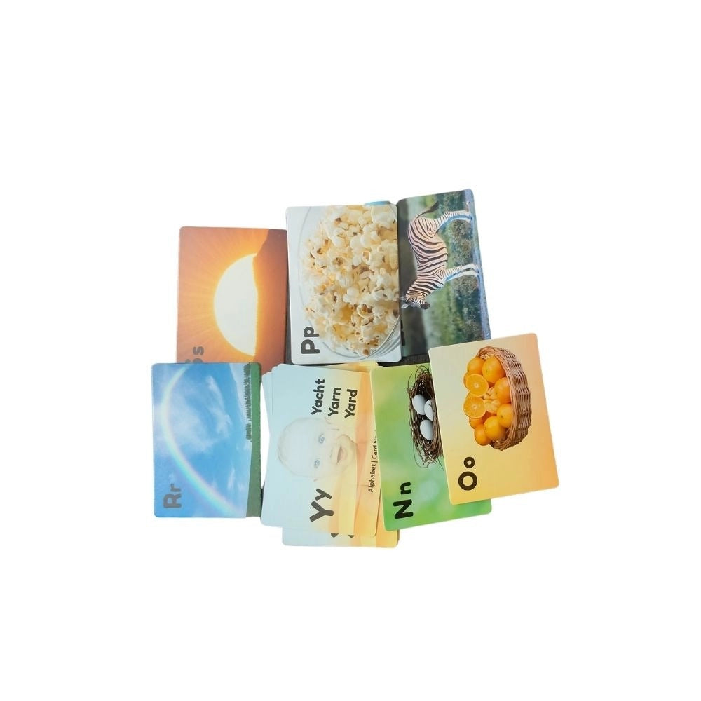 अल्फ़ापेट फ़्लैश कार्ड | कार्डबोर्ड | शैक्षिक खिलौने | 2+ वर्ष