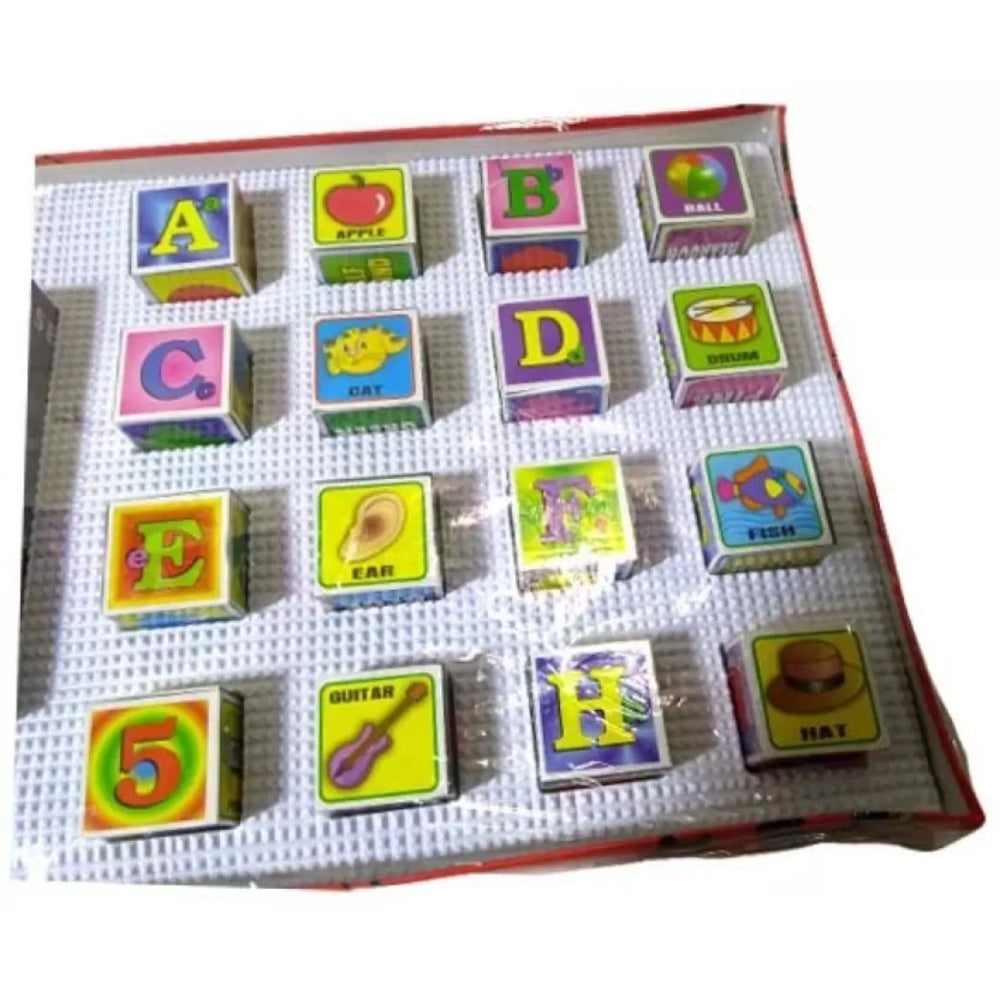 2 इन 1 सूरजमुखी पहेली और ब्लॉक | कार्डबोर्ड | शैक्षिक खिलौने | 3+ वर्ष