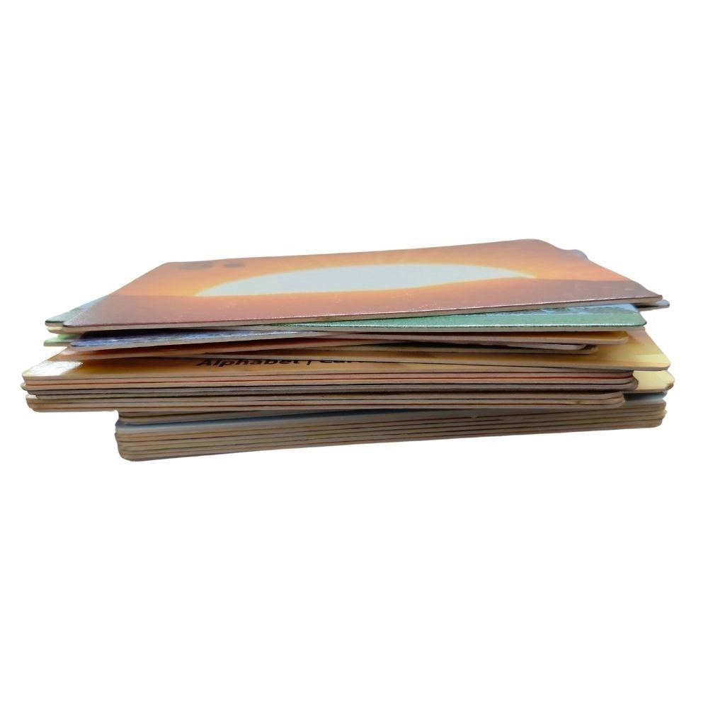 अल्फ़ापेट फ़्लैश कार्ड | कार्डबोर्ड | शैक्षिक खिलौने | 2+ वर्ष