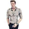  Men's Casual Floral Printed Cotton Blend Unstitched Shirt Fabric 1.6 Mtrs (Brown)