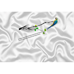 जेनेरिक पुरुषों की कैज़ुअल फ्लोरल प्रिंटेड कॉटन ब्लेंड अनस्टिच्ड शर्ट फैब्रिक 1.6 मीटर (सफेद)