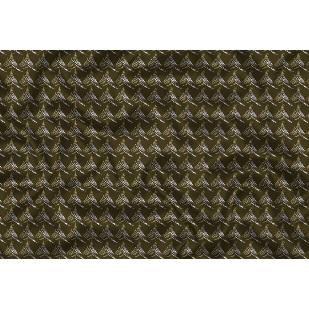 पुरुषों के लिए सामान्य कैज़ुअल फ्लोरल प्रिंटेड कॉटन ब्लेंड अनस्टिच्ड शर्ट फैब्रिक, 1.6 मीटर (भूरा)