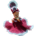  Laddu Gopal Tharad Dress Size: 0 To 6 (Maroon)