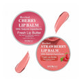  Unisex Herbal Dark And Chapped Lips Cherry &amp;amp; Strawberry Lip Balm Pack Of 2  (10gm)