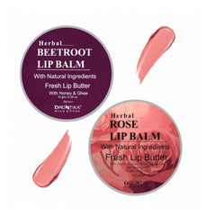 जेनेरिक यूनिसेक्स हर्बल डार्क और फटे होंठों के लिए चुकंदर और गुलाब लिप बाम का पैक (2 का पैक, 10 ग्राम)