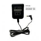 Generic 6.5V 500mA DC Power Adapter Power Supply AC Input 200-240 V for Toys- Cordless Phones- FM Radio- Other Electronic - IT Gadgets (Black)