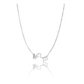  Women's Stainless Steel Imported Stanless Steel Pendent Chain (Silver Plated)
