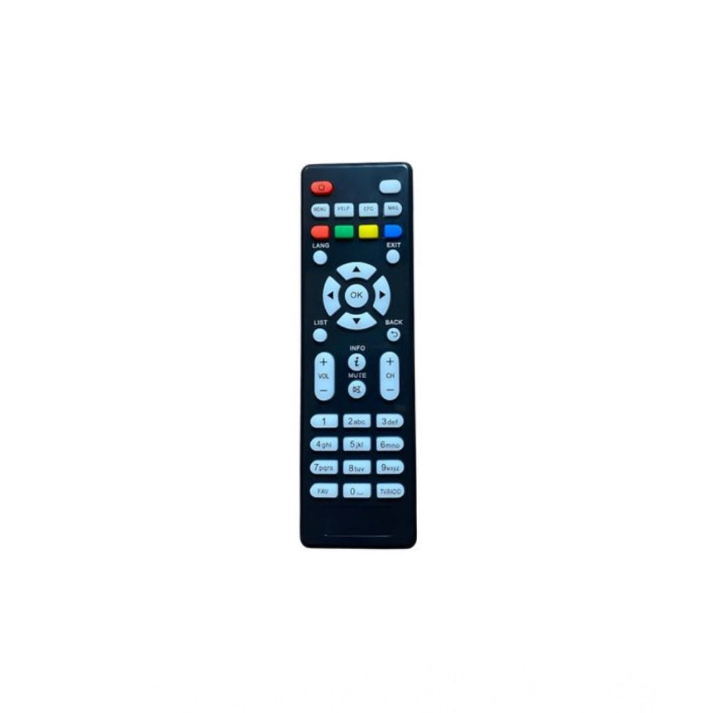 Generic Set Top Box Remote No.1189 NE-STB 05, Compatible with Siti Digital Set Top Box Remote Control (Black)