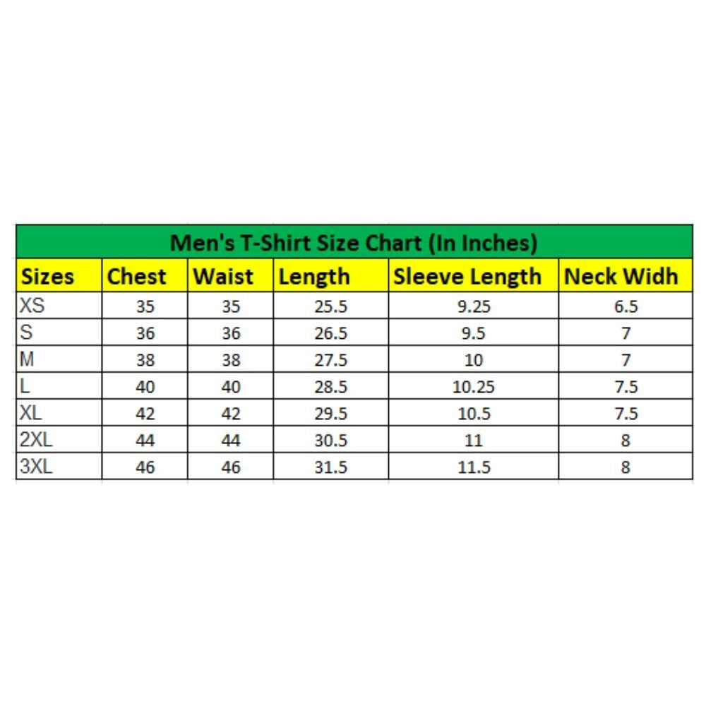 जेनरिक मेन्स कैजुअल कॉटन ब्लेंड प्रिंटेड राउंड नेक हाफ स्लीव टी-शर्ट (ब्लैक)