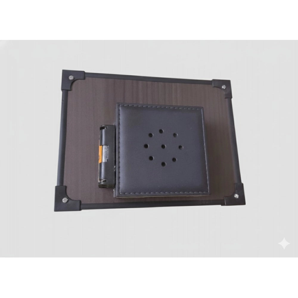 सामान्य लकड़ी का तिरुपति बालाजी पद्मवती वेंकटेश्वर स्वामी टेबल टॉप भक्ति वाद्य यंत्र प्लेयर (बहुरंगी)