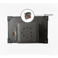 जेनेरिक लकड़ी का मक्का मदीना हज टेबल टॉप "अल्लाह हू अकबर" प्लेयर (बहुरंग)