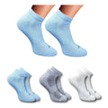  3_Pair Set Unisex Casual Cotton Printed Low Cut Socks (Multicolor)