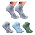 Generic 3_Pair Set Unisex Casual Cotton Printed Low Cut Socks (Multicolor)