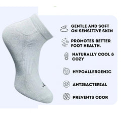 Generic 3_Pair Set Unisex Casual Cotton Printed Low Cut Socks (Multicolor)