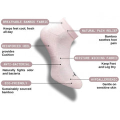 Generic 3_Pair Set Unisex Casual Cotton Printed Low Cut Socks (Multicolor)