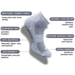 Generic 3_Pair Set Unisex Casual Cotton Printed Low Cut Socks (Multicolor)