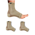  3_Pair Set Unisex Casual Cotton Printed Ankle Length Support Socks (Multicolor)