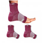 Generic 3_Pair Set Unisex Casual Cotton Printed Ankle Length Support Socks (Multicolor)