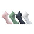  4_Pair Set Unisex Casual Cotton Printed Ankle Length Socks (Multicolor)