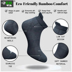 Generic 4_Pair Set Unisex Casual Cotton Printed Ankle Length Socks (Multicolor)