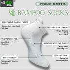 Generic 4_Pair Set Unisex Casual Cotton Printed Ankle Length Socks (Multicolor)