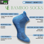 Generic 4_Pair Set Unisex Casual Cotton Printed Ankle Length Socks (Multicolor)