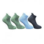 Generic 4_Pair Set Unisex Casual Cotton Printed Ankle Length Socks (Multicolor)