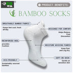 Generic 4_Pair Set Unisex Casual Cotton Printed Ankle Length Socks (Multicolor)