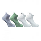 Generic 4_Pair Set Unisex Casual Cotton Printed Ankle Length Socks (Multicolor)