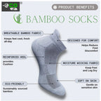 Generic 4_Pair Set Unisex Casual Cotton Printed Ankle Length Socks (Multicolor)