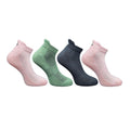  4_Pair Set Unisex Casual Cotton Printed Ankle Length Socks (Multicolor)