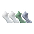  4_Pair Set Unisex Casual Cotton Printed Ankle Length Socks (Multicolor)